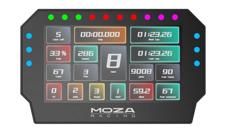 MOZA Racing CM2 Digital Dashboard For Race Wheel