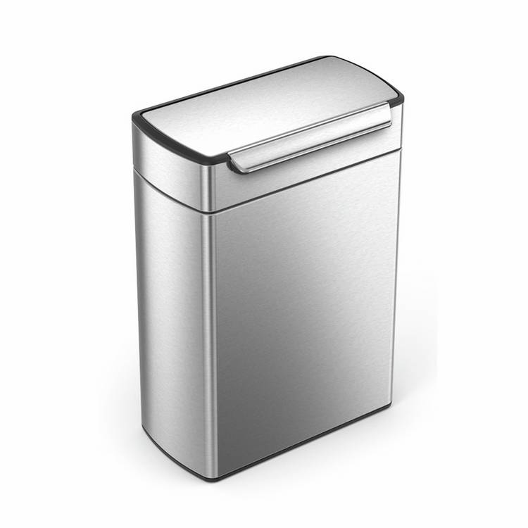 Simplehuman 48 Litre Touch-Bar Recycling Bin - S/Steel 0