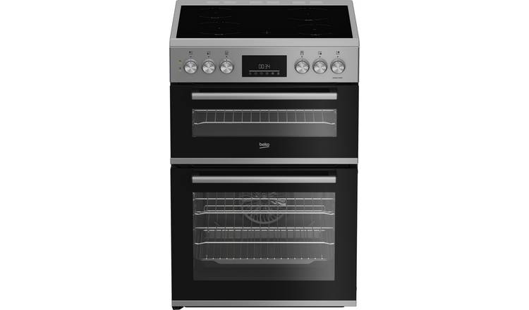 Beko FDC6731S 60cm Double Oven Electric Cooker - S/Steel