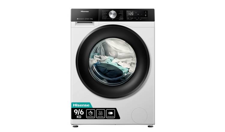 Hisense WD3S9043BW3 9/6KG 1400 Spin Washer Dryer - White