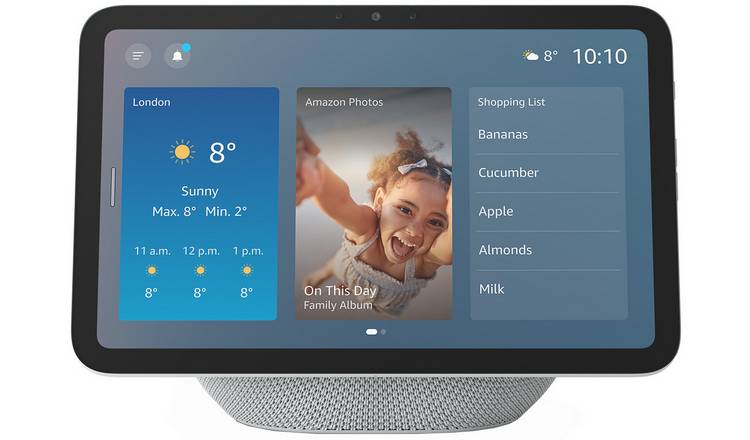 Amazon Echo Show 8 2025 Smart Display with Alexa - White