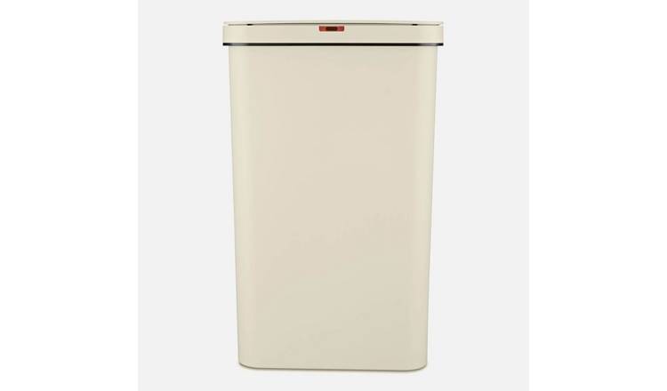 Tower 50 Litre Sensor Bin - Cream