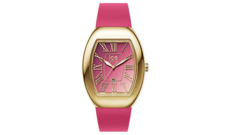 ICE-Watch Boliday Pink Silicone Strap Watch