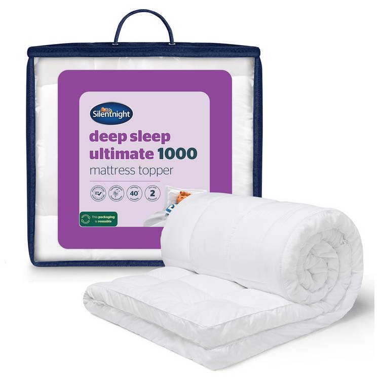 Silentnight Deep Sleep Ultimate 1000 Mattress Topper - SK 0