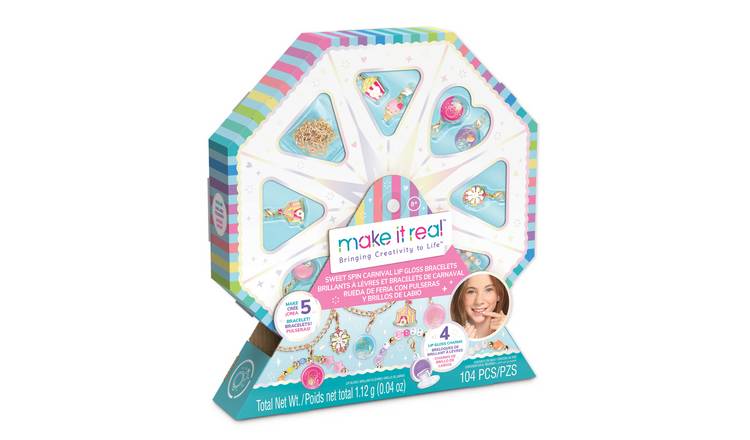 Make It Real Sweet Spin Carnival Lip Gloss Bracelets