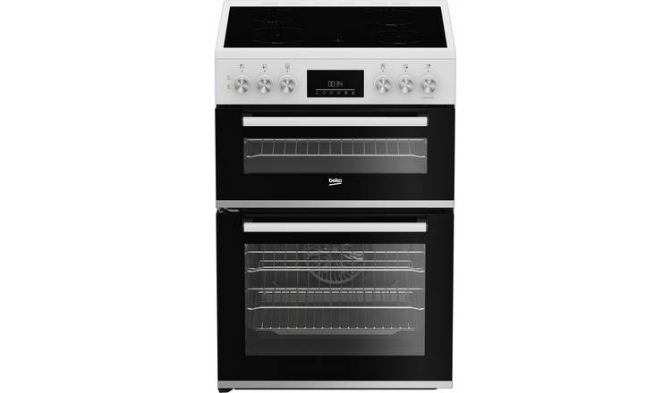 Beko FDC6731W 60cm Double Oven Electric Cooker - White