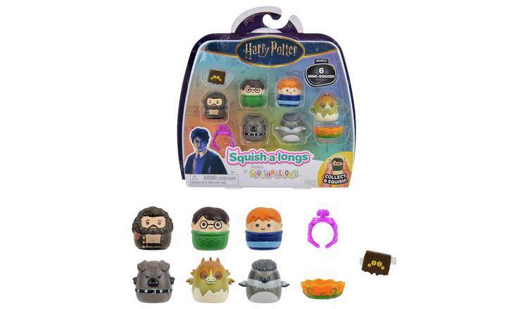 Squish-a-longs Harry Potter Collectibles - Pack of 6 