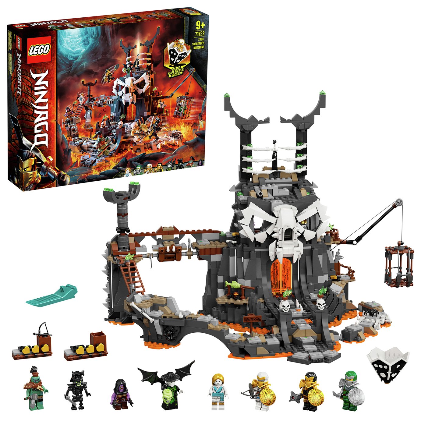 LEGO Ninjago Skull Sorcerer's Dungeons Board Game Set- 71722 Review
