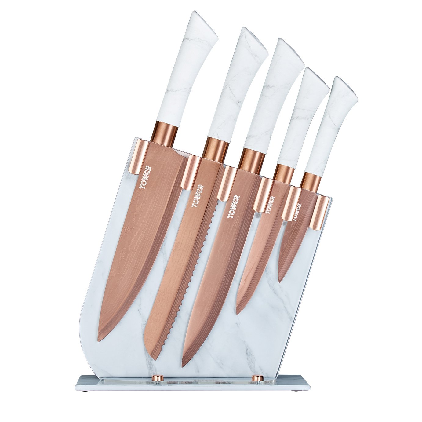 Tower Marble 5 Piece Knife Set Review