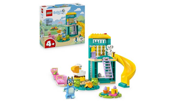 LEGO Bluey Playground Fun with Bluey and Chloe Toy Set 11201