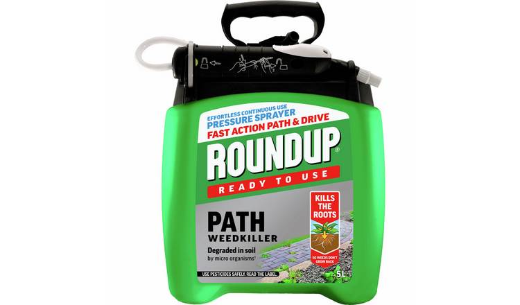 Roundup Pump And Go Ready to Use Path Weedkiller - 5L