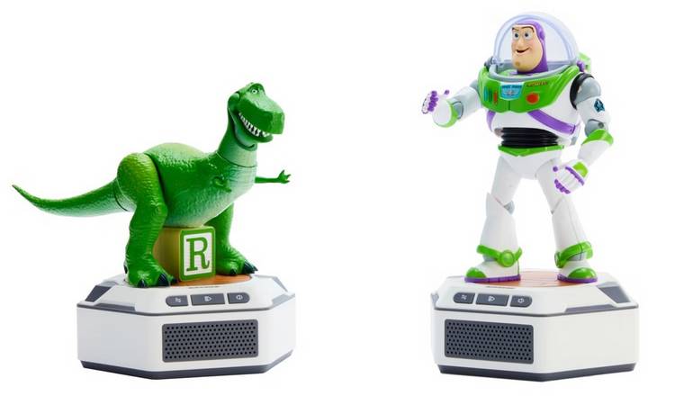 Toy Story Buzz Lightyear and Rex Mini Robot Set