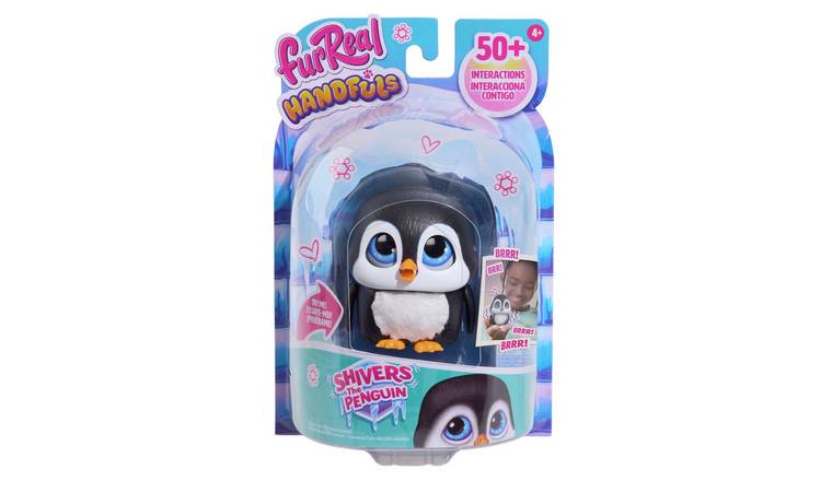 furReal Handfuls Shivers The Penguin Interactive Soft Toy