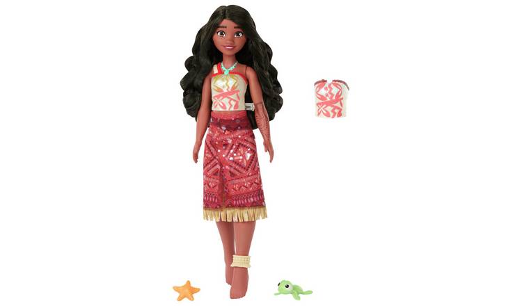 Disney Moana 2, Swimming Tautai Moana Fashion Doll 