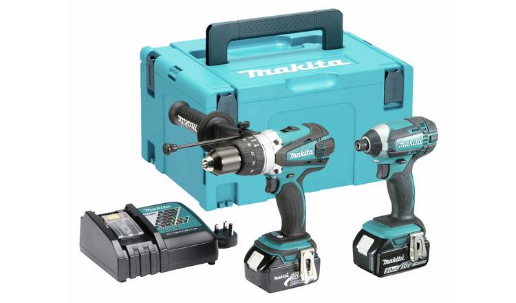 Makita Combi Drill & Impact Driver Twin Pack - 18V