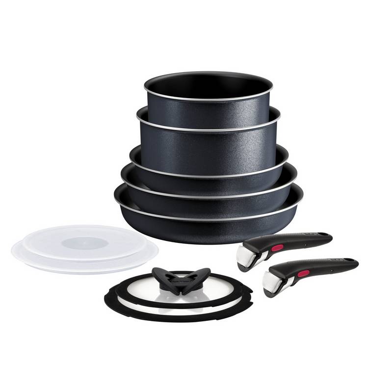 Tefal Ingenio So Light 11 Piece Aluminium Pan Set 0