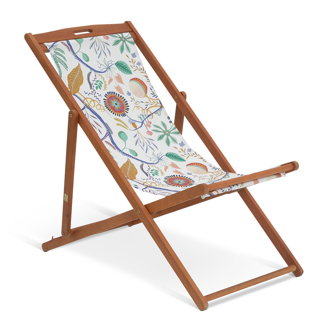 テーブル・チェア・ハンモック PACIFIC FURNITURE LAWNCHAIR-PICNICCHAIR Buy Habitat x Scion Folding Garden Deck Chair - Jackfruit Print