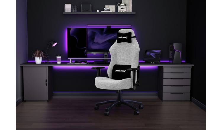 Anda Seat Luna Series Fabric Gaming Chair - Grey