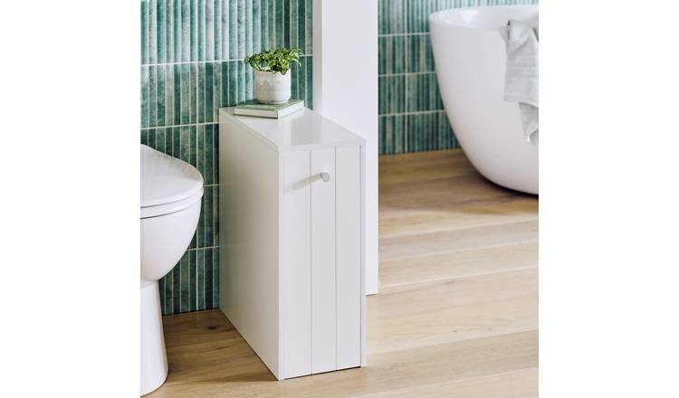 Argos Home Toilet Roll Holder & Storage Unit - White