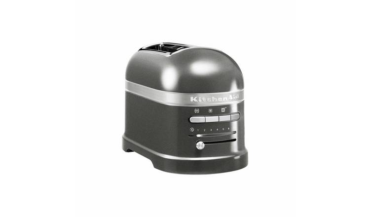 KitchenAid 5KMT2204BMS Artisan 2 Slice Toaster - Silver