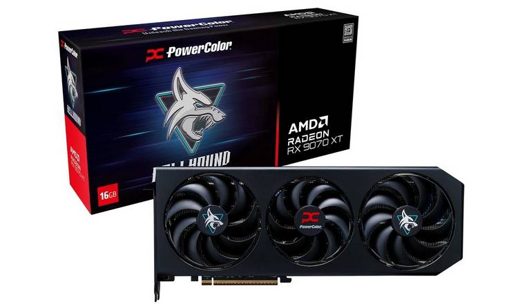 PowerColor Hellhound AMD Radeon RX9070 XT 16GB Graphics Card