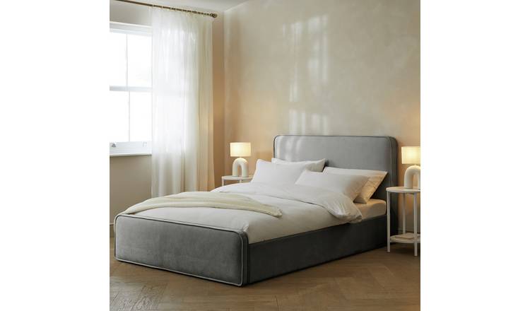 Habitat Ruxley Kingsize End Drawer Storage Bed - Grey
