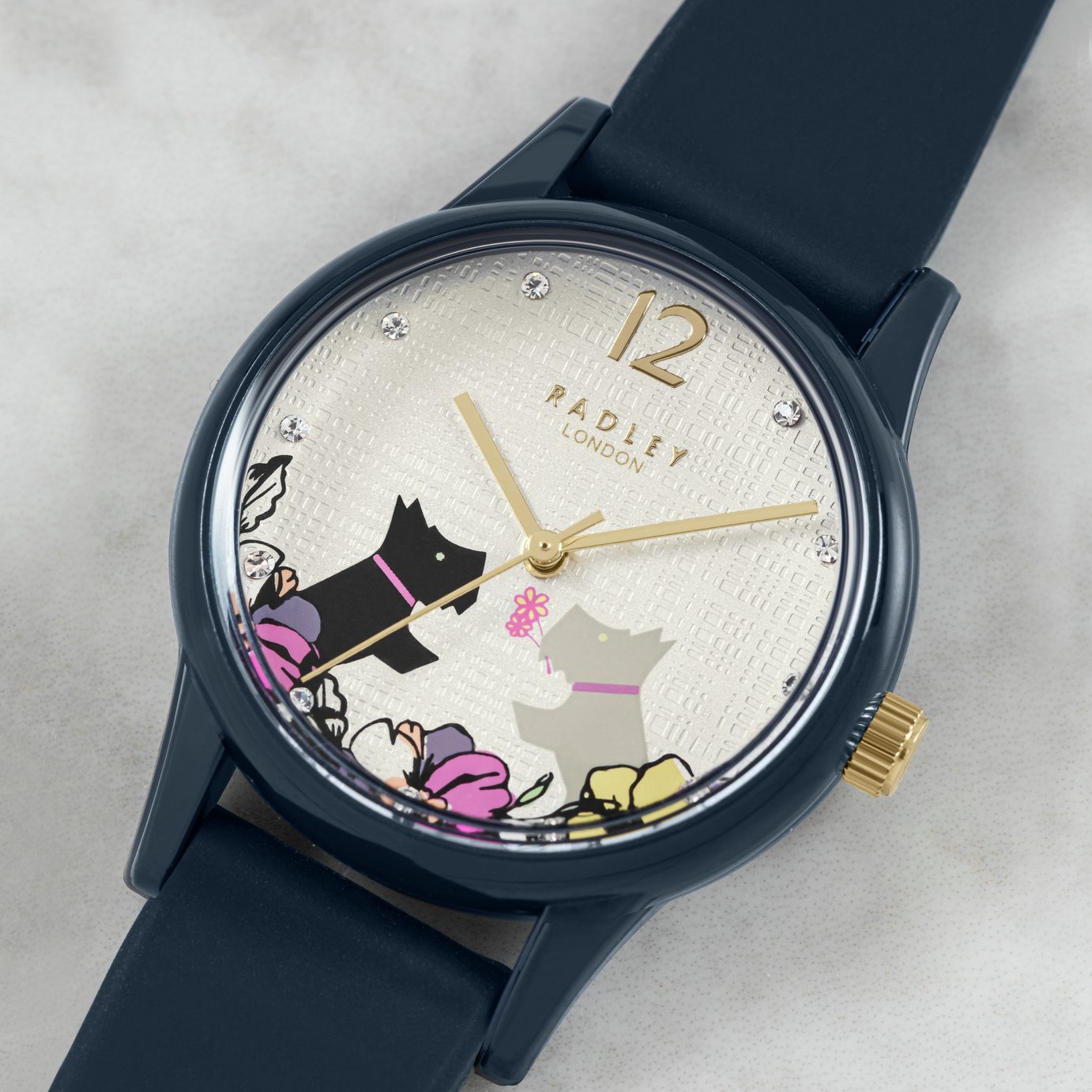 Radley Ladies Navy Silicone Strap Watch Review