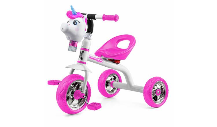 Xootz Unicorn Bubble Go Trike - White