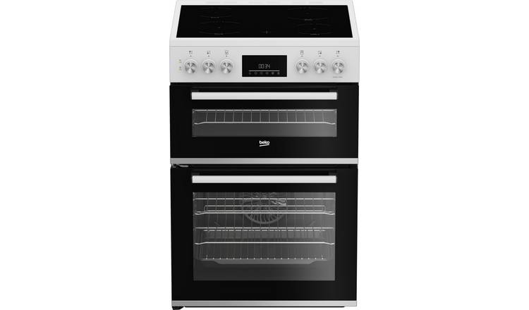 Beko FDC6731W 60cm Double Oven Electric Cooker - White