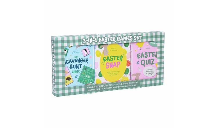 Professor Puzzle 3 in 1 Easter Games Set