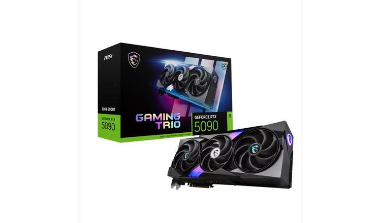 MSI GeForce RTX 5090 32 GB GAMING TRIO OC Graphics Card