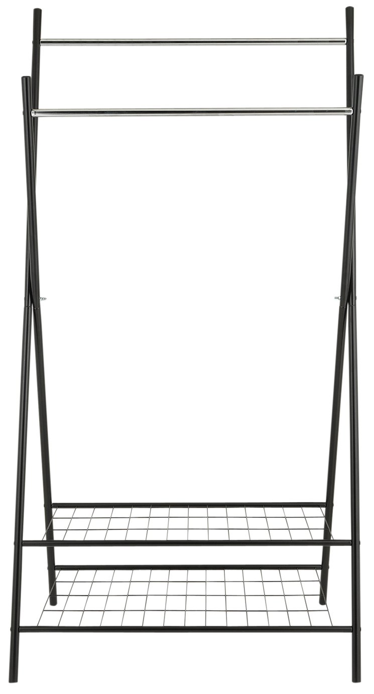 Argos Home X-Frame Clothes Rail with Shelves Review