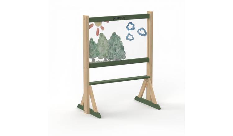 Plum Outdoor Wooden Dimensional Easel