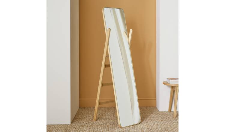 Habitat Wooden Freestanding Mirror - 150x40cm