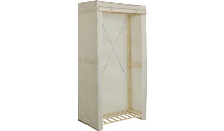 Covered shop single wardrobe