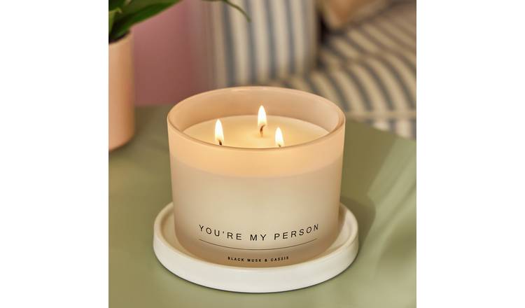 Argos Home You're My Person Large Candle