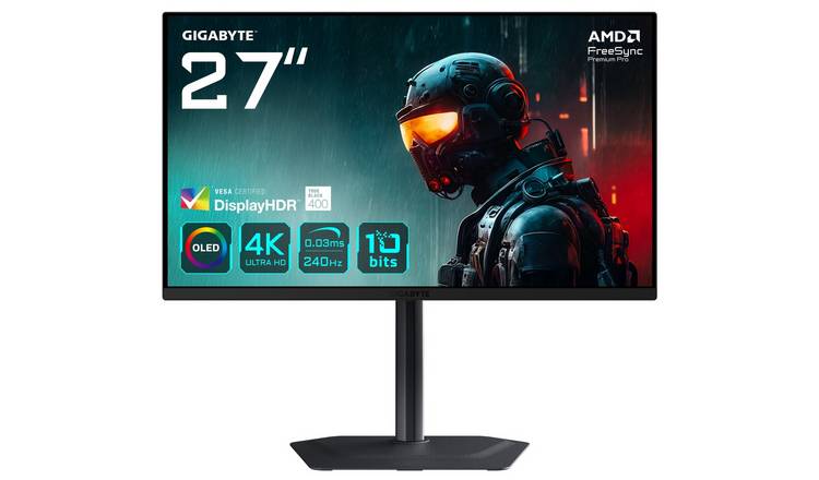 Gigabyte MO27U2 27 Inch 240Hz 4K UHD Gaming Monitor