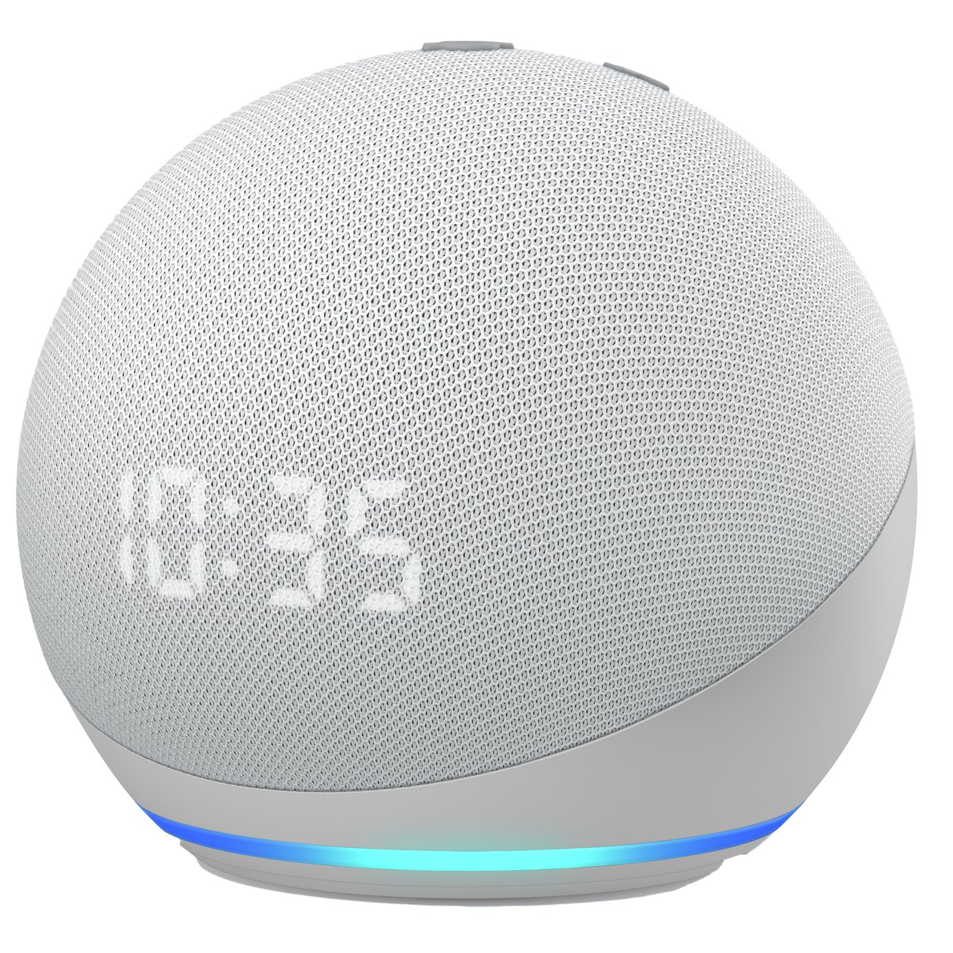Amazon Echo Dot Smart Speaker With Clock And Alexa - White