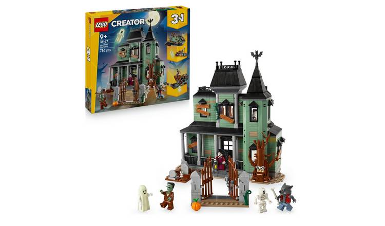 LEGO Creator 3in1 Haunted Mansion House Building Toy 31167