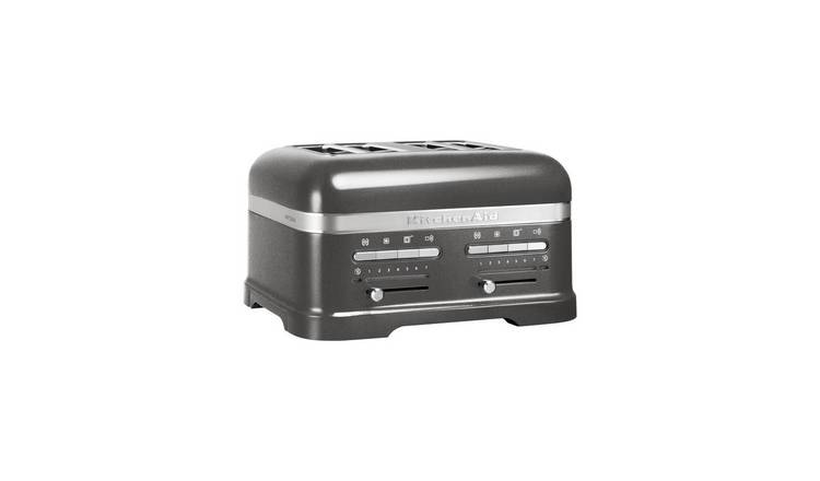 KitchenAid 5KMT4205BMS Artisan 4 Slice Toaster - Silver