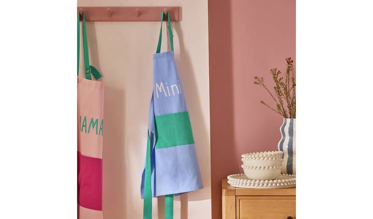 Argos Home MINI Embroidered Text Apron