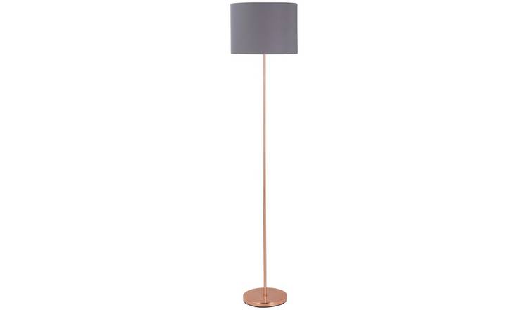 Argos rose gold store lamp