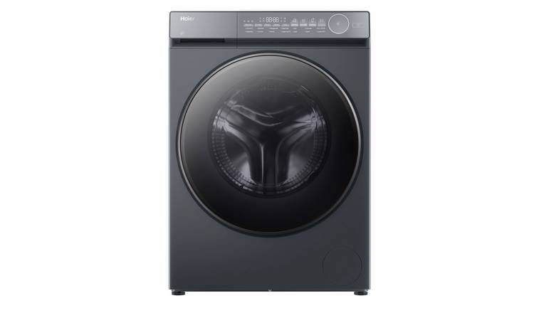 Haier HW120 B14367GUUK 12KG 1400 Washing Machine - Graphite
