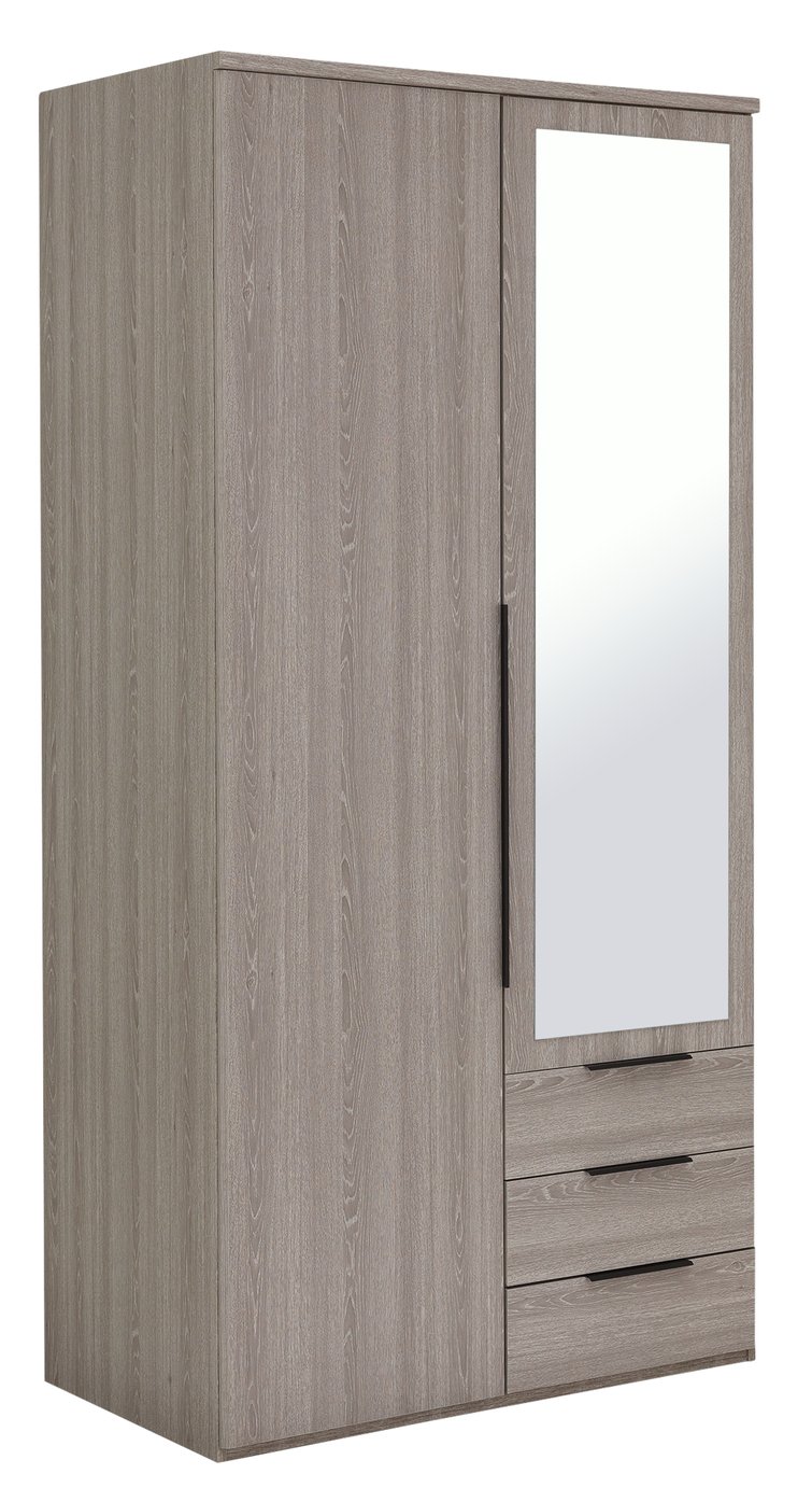 Argos Home Hallingford 3 Piece Wardrobe Set -Grey Oak Effect Review