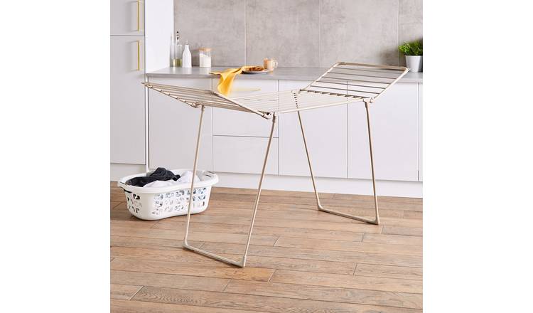 Tower Winged Indoor Airer 18m -  Latte