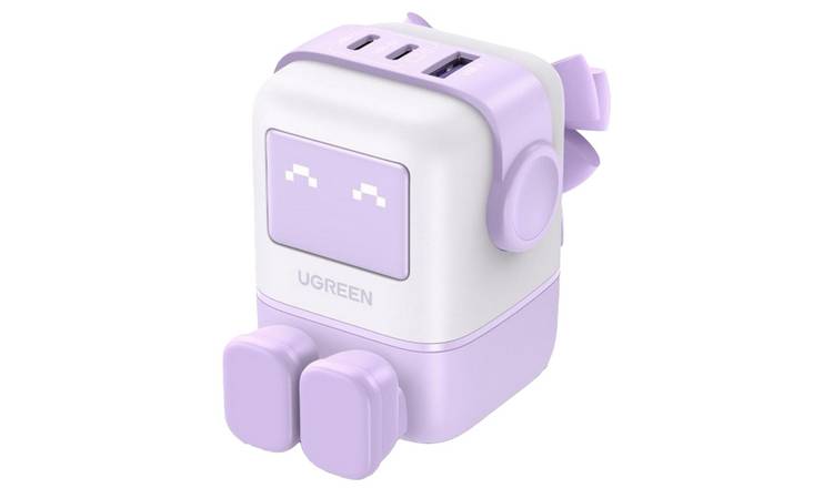 UGREEN Uno 65W Robot GaN Charger - Purple