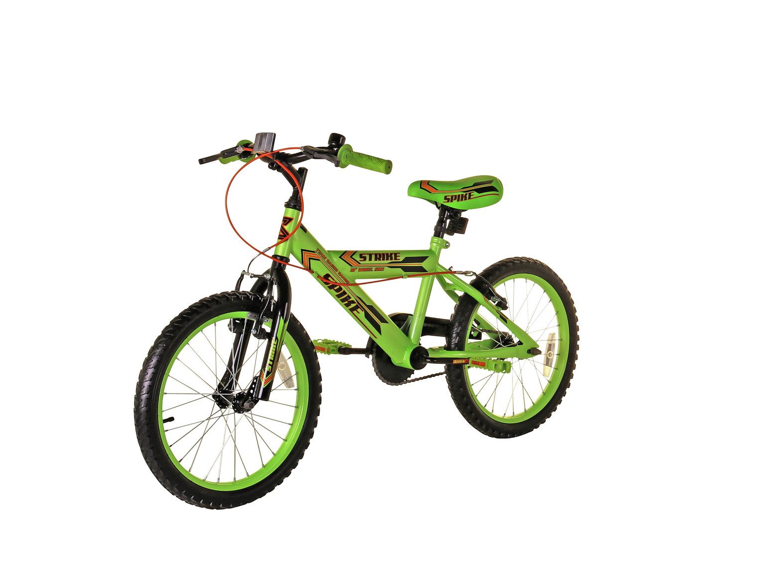 18 inch bike green