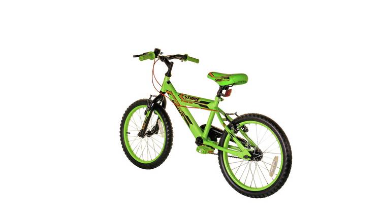 Boys green shop bike