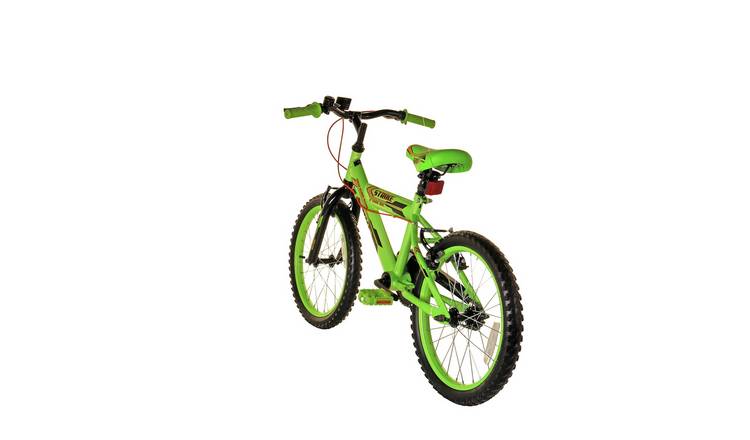 18 inch best sale green bike