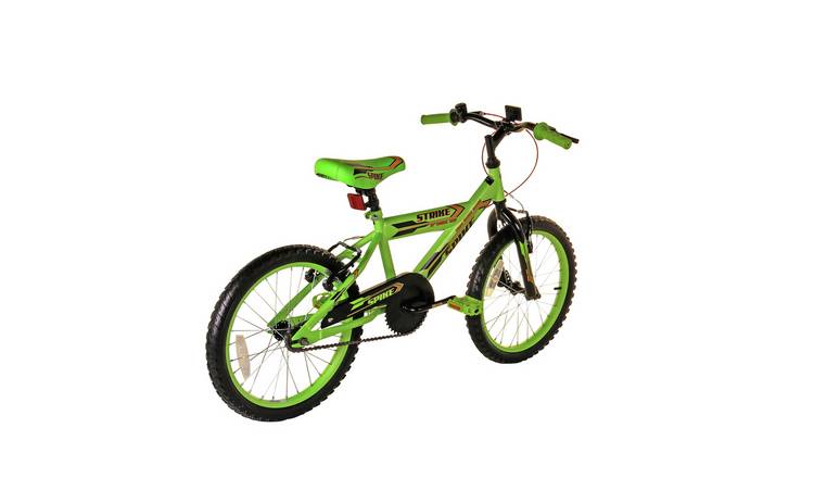 green 18 inch bike